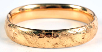 gold filled bangle