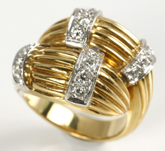 Gold Diamond Ring